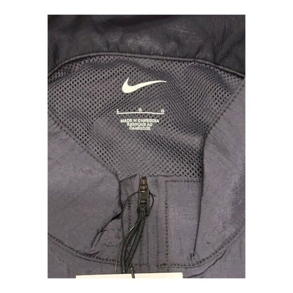 Nike Training City Ready Repel Navy Short Sleeve Jacket Vest Women's Large NEW - Picture 7 of 13
